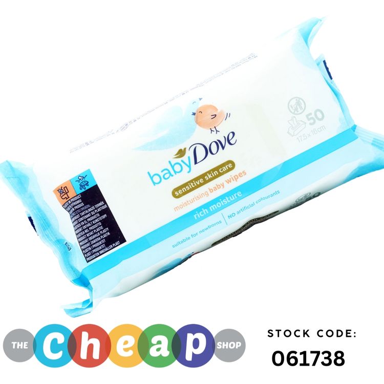 Babydove Sensitive Skin Care Baby Wipes - 061738